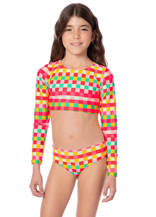Golden Gambit Brissa Girls Rashguard Set | 8 - 14
