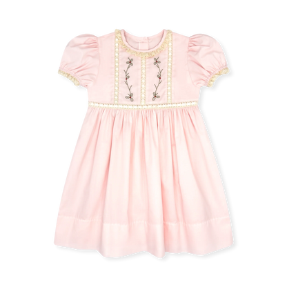 Baby Girl Elizabeth Dress - Chrismas Holly