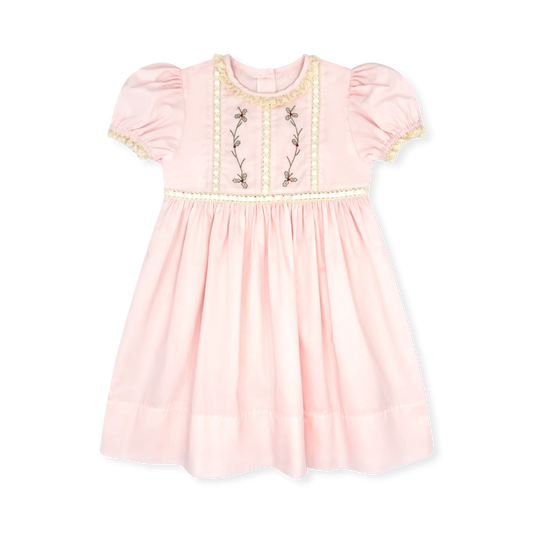 Baby Girl Elizabeth Dress - Chrismas Holly