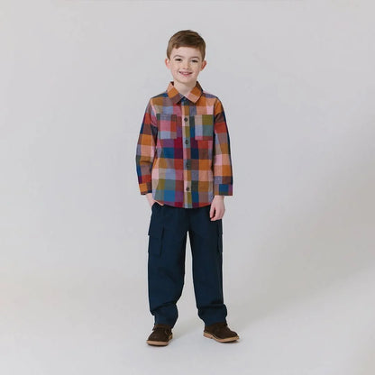 boys long sleeve jack shirt