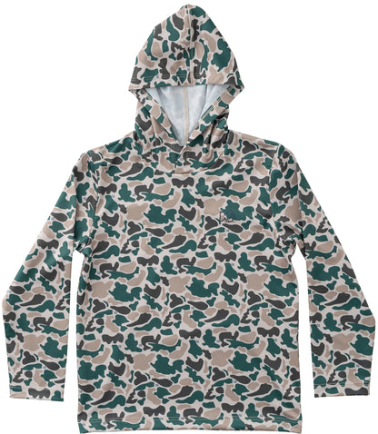 pro performance hoodie fishing tee