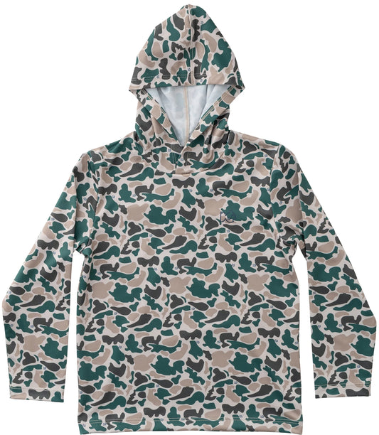 pro performance hoodie fishing tee