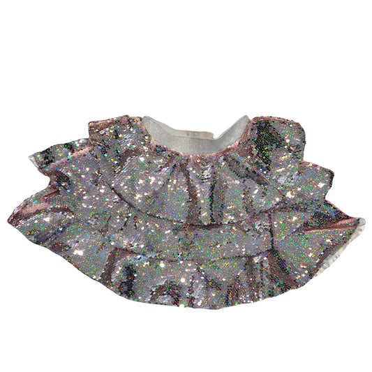 Girls Sparkle Tiered Mini Skirt | 7-16