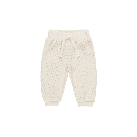 Girls Velour Relaxed Sweatpants - Polka Dot | 2-6