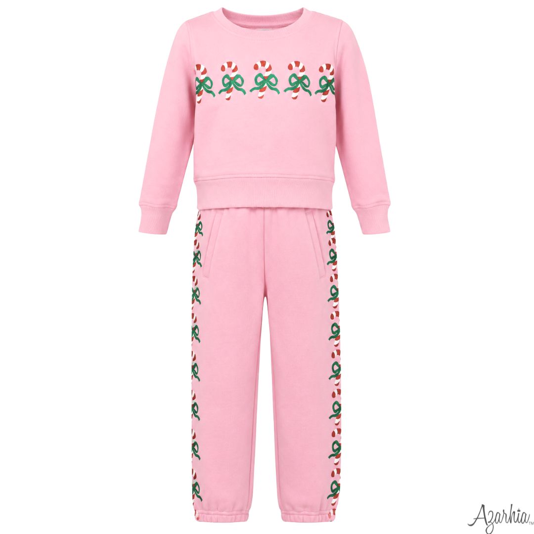 Holiday Glitter Jogger Set
