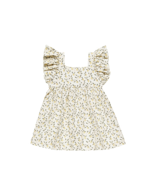 Lemons Mariposa Dress | Infant Girl