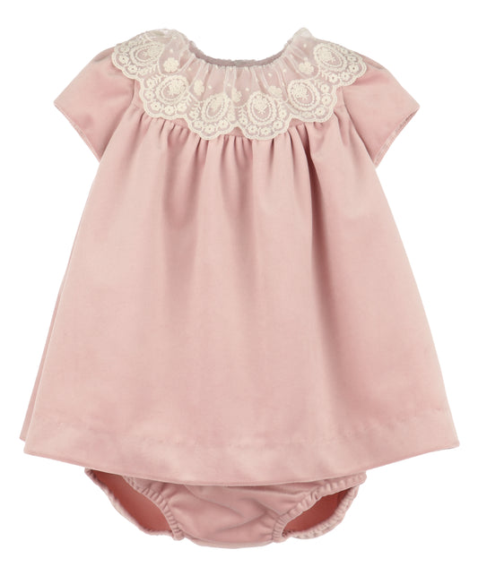 deluxe velvet float dress