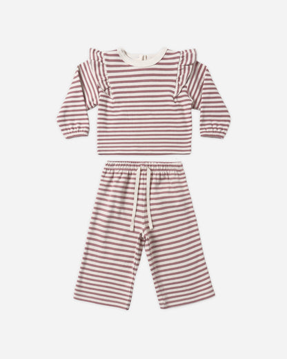 ruffle cozy set
