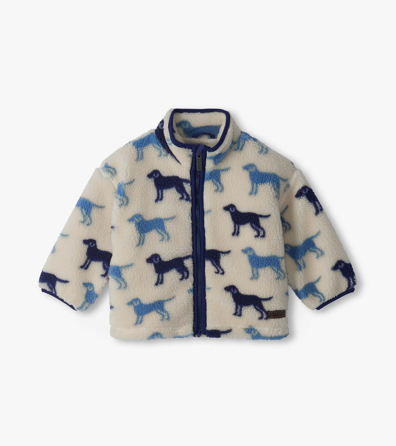 mock neck sherpa jacket