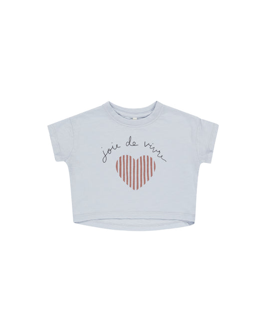 Joie De Vivre Boxy Tee | 7-16