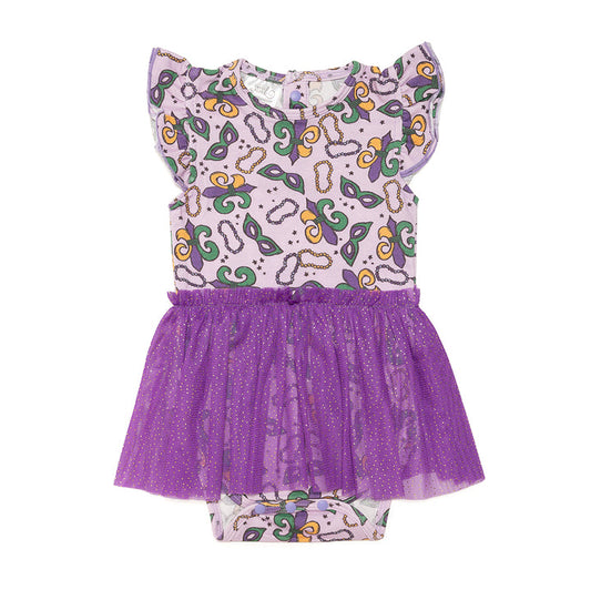 Mardi Gras Tutu Bodysuit