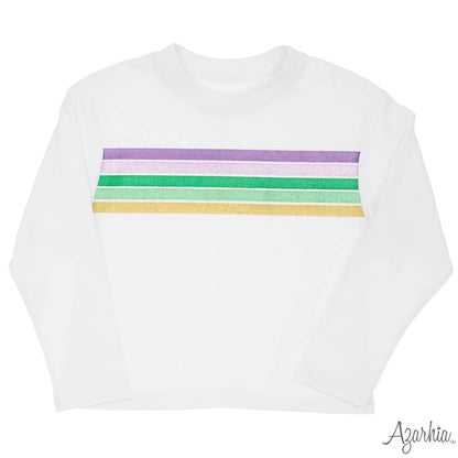 MG Glitter Lines L/S Tee