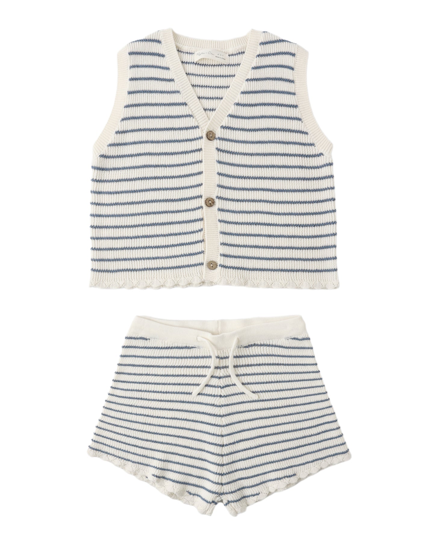 Knit Vest Set
