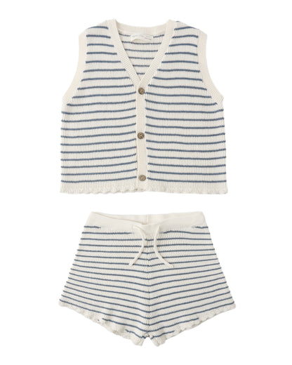 Knit Vest Set
