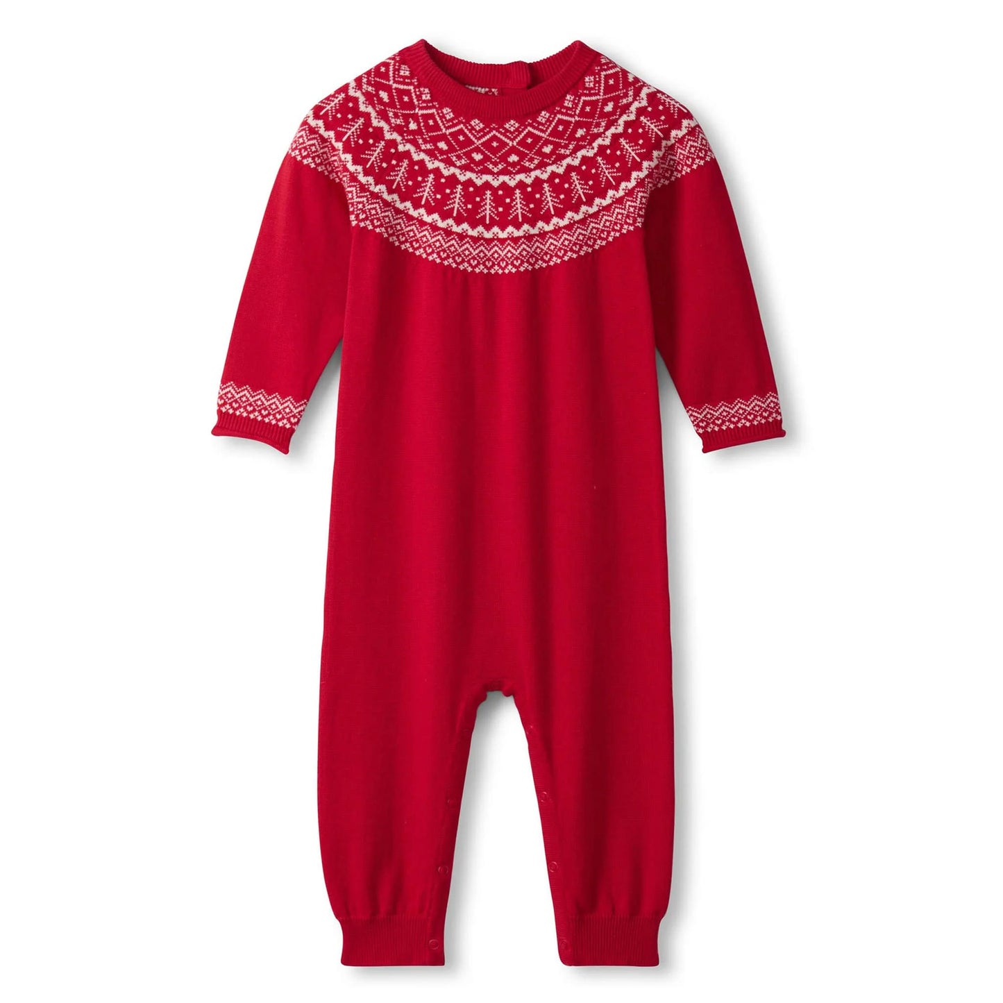 fair isle sweater romper