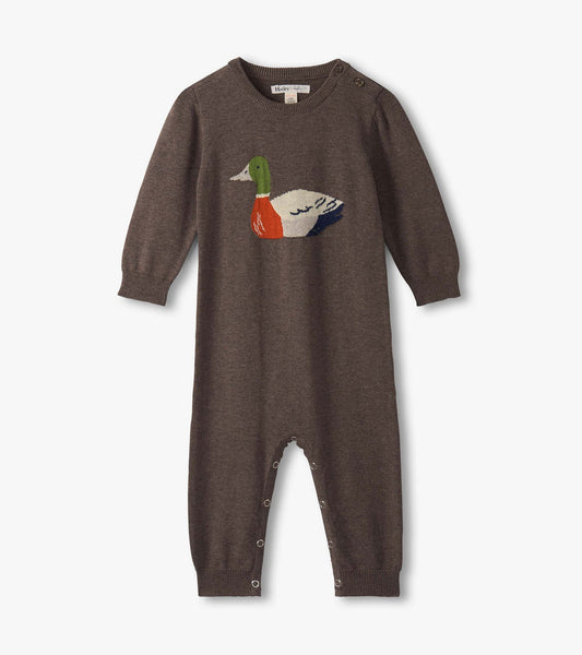 duck decoy sweater romper
