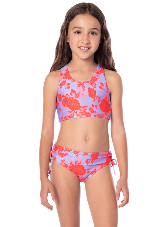 Lavender Dream Strawberry Girls Bikini Set | 8 - 14