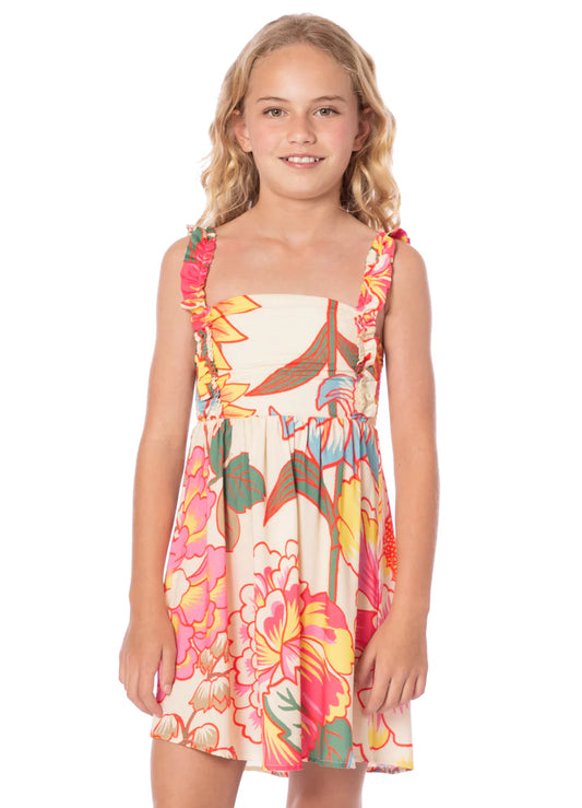 Japanese Summer Florentina Girls Short Dress | 8 - 12
