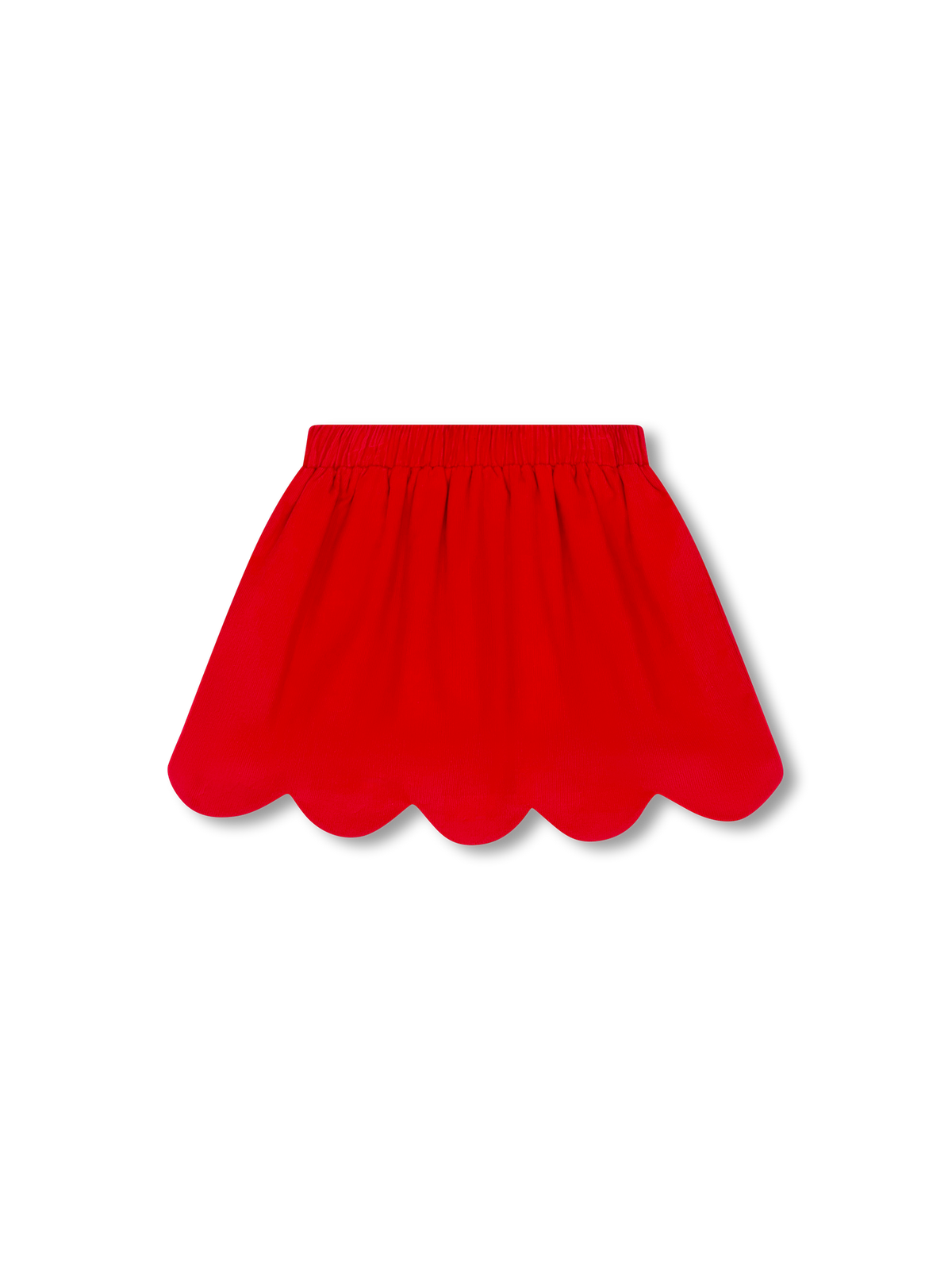 susie scallop skirt
