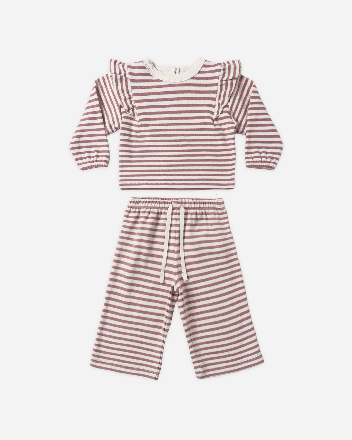 ruffle cozy set