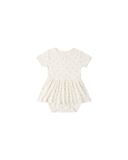 Pointelle Skirted Bodysuit