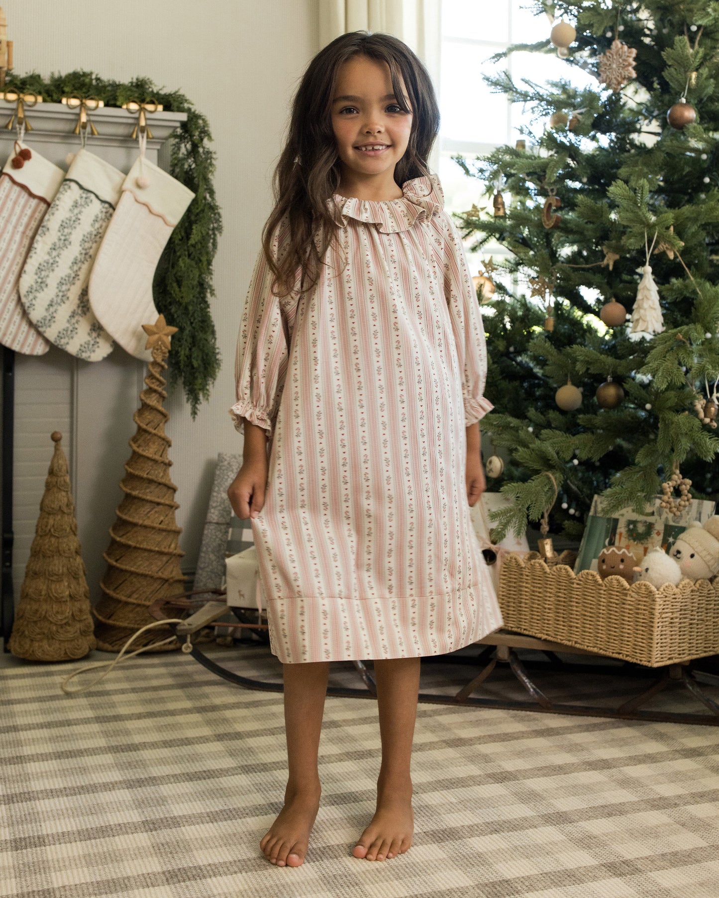 candy cane nightgown