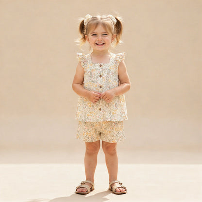 Flutter Top & Short Set