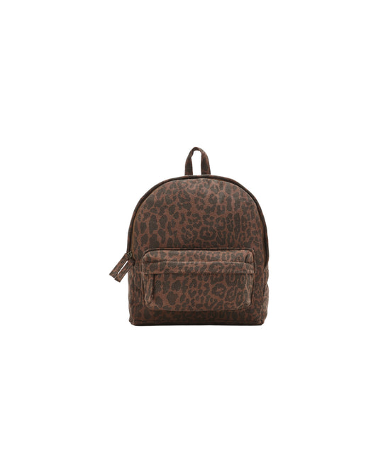 leopard mini backpack