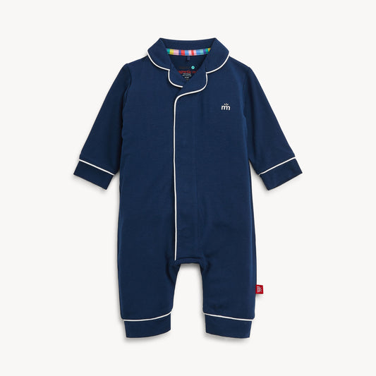 RF pant romper w/ piping