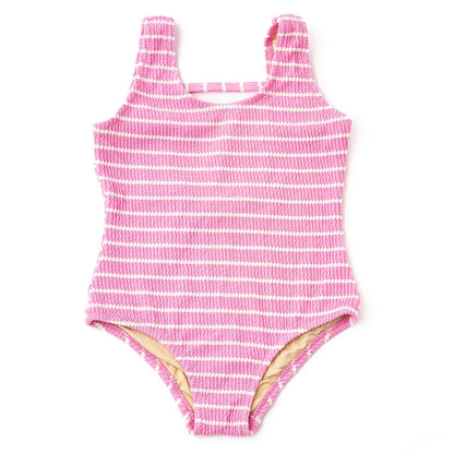 One Piece Crinkle Swimsuit | 7-12