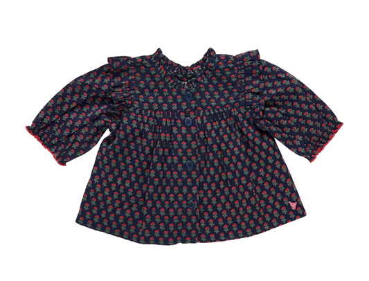 girls kalani button up top