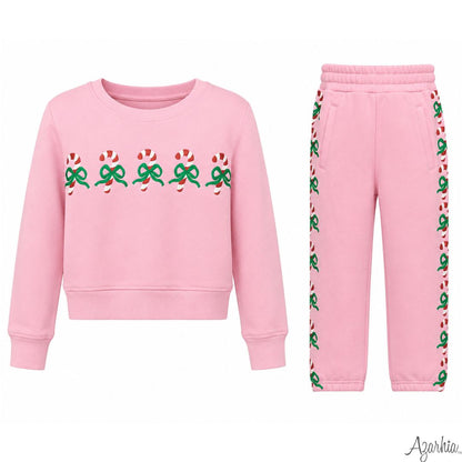 Holiday Glitter Jogger Set