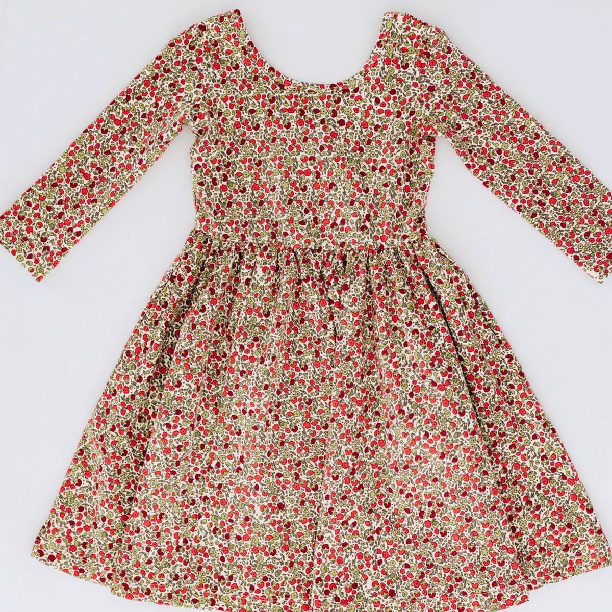 3/4 slv twirl dress