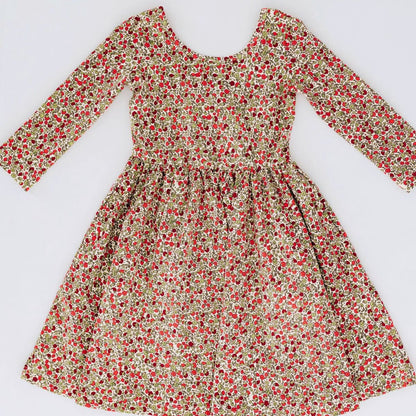3/4 slv twirl dress