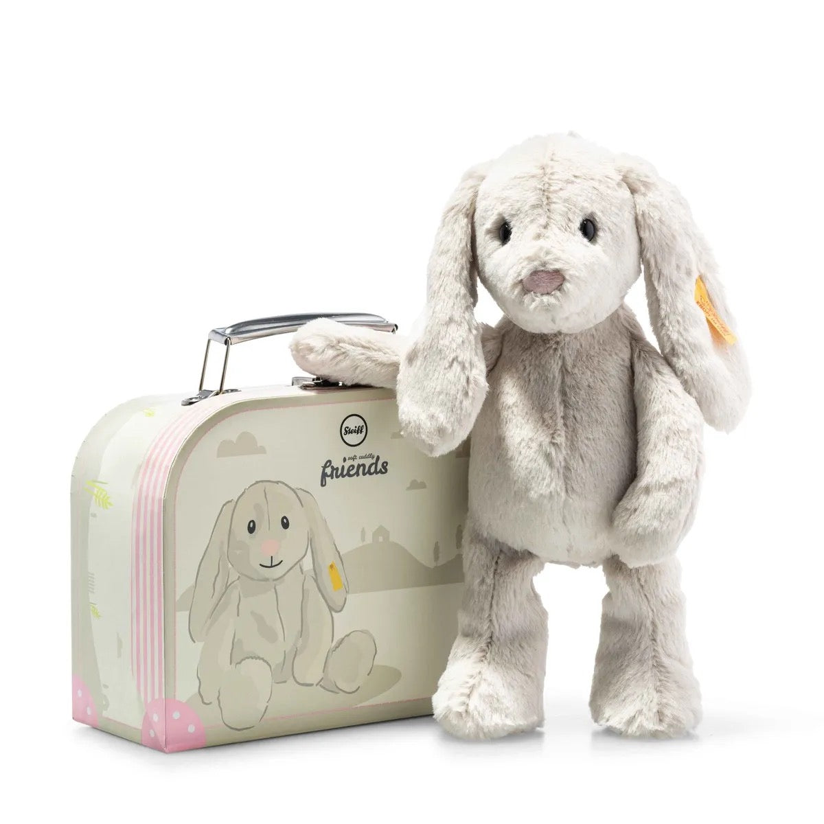 Hoppie Rabbit in Suitcase | Steiff