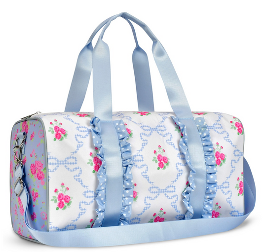 ditsy floral duffel bag