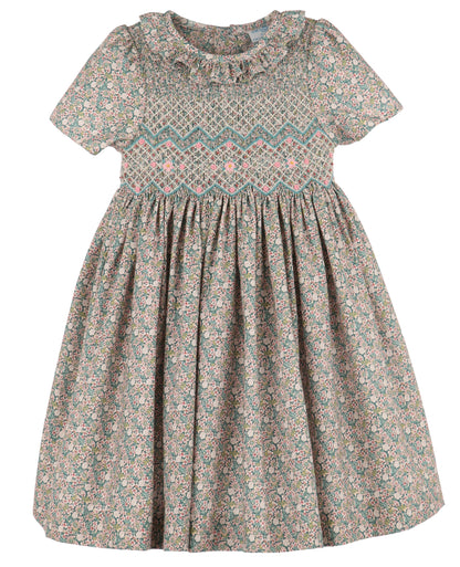 forest floral dress