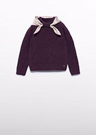 5.881 scarf detail sweater
