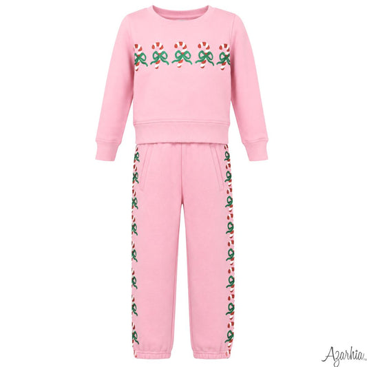 Holiday Glitter Jogger Set
