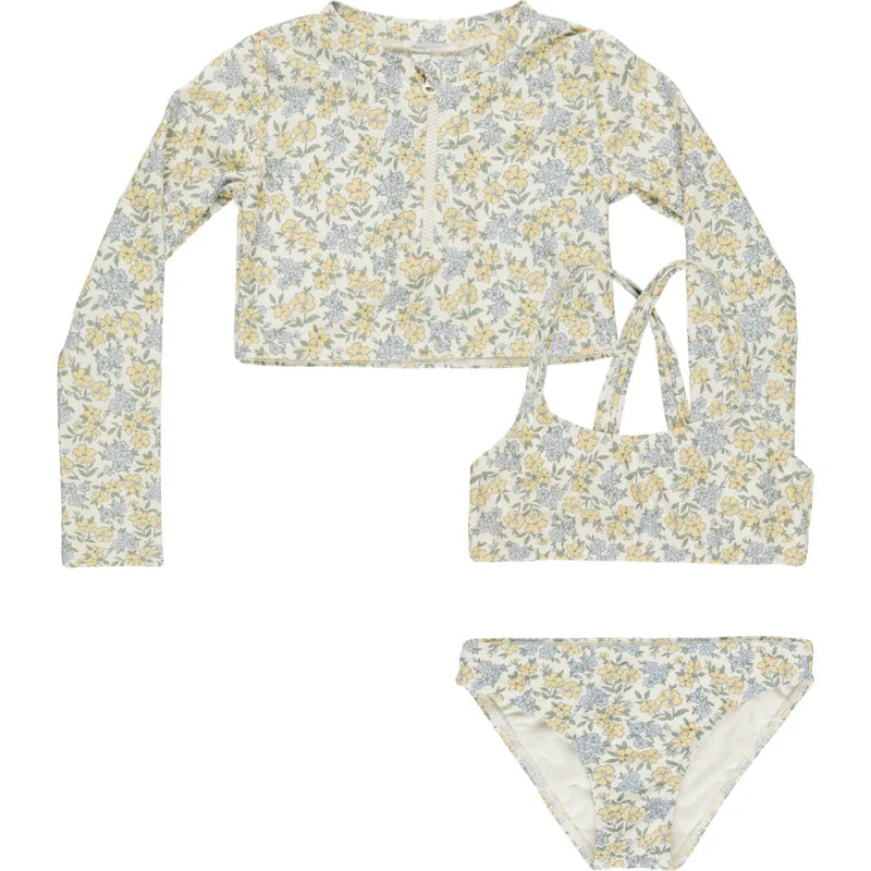 Bloom Crop Rashguard Set | 2-6