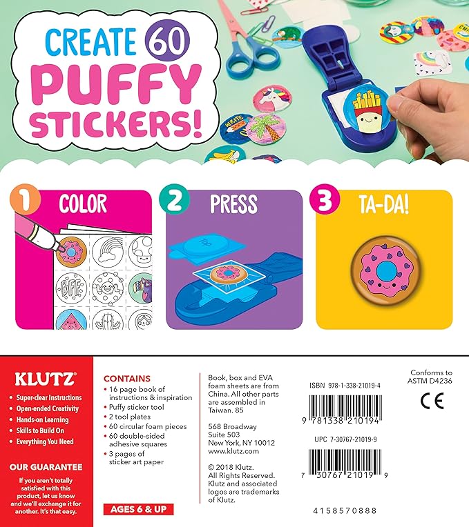 Make Your Own Puffy Stickers