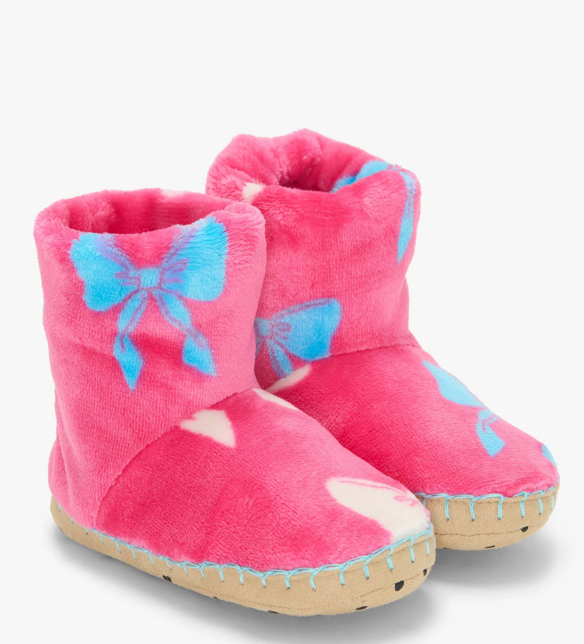 fuzzy fleece slippers