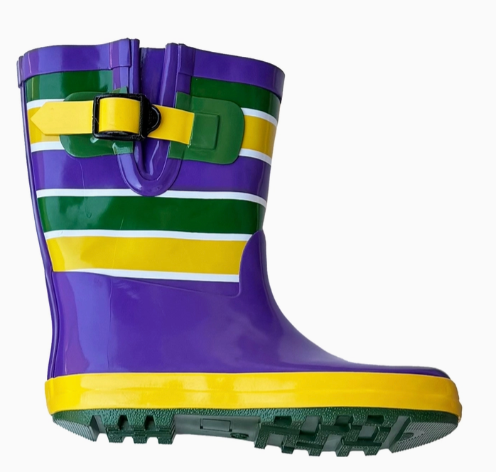 Mardi Gras Rain Boots | 1 - 5