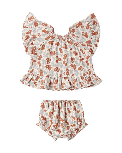 Butterfly Top & Bloomer Set