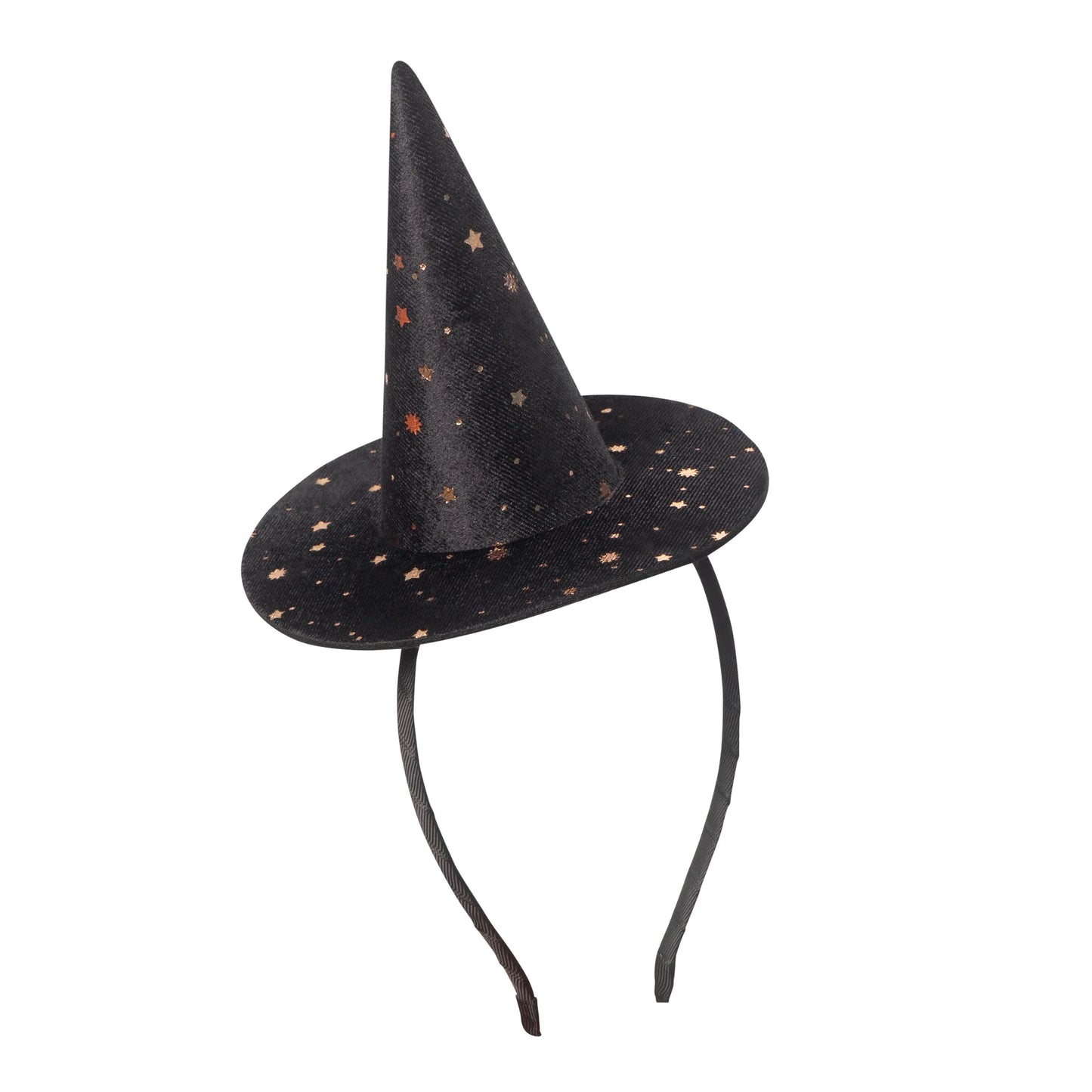 Raven mini witch hat BLACK