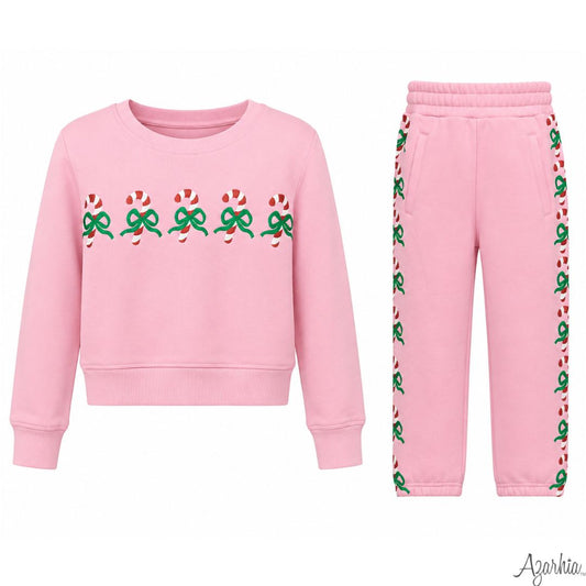 Holiday Glitter Jogger Set