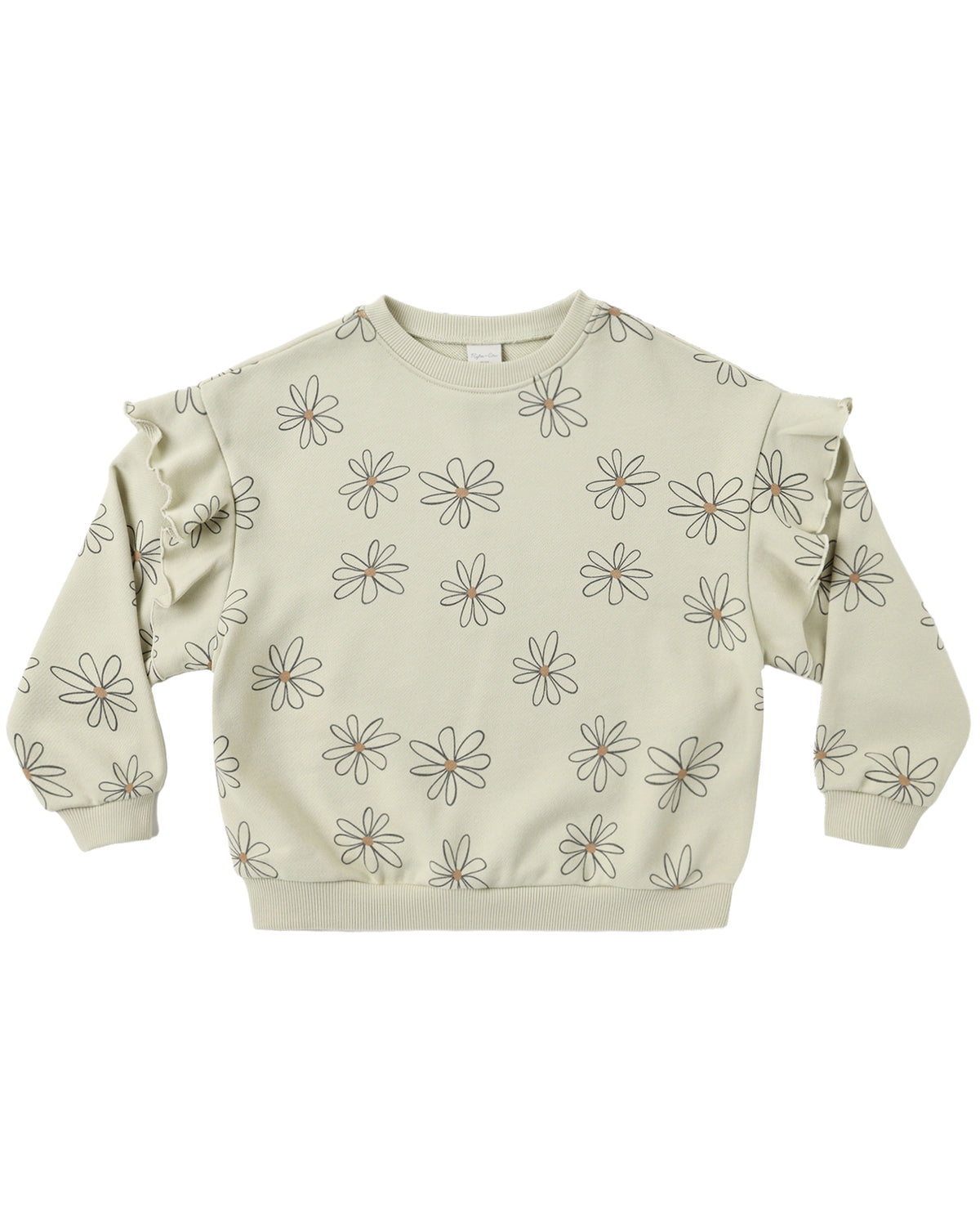 ruffle sweatshirt