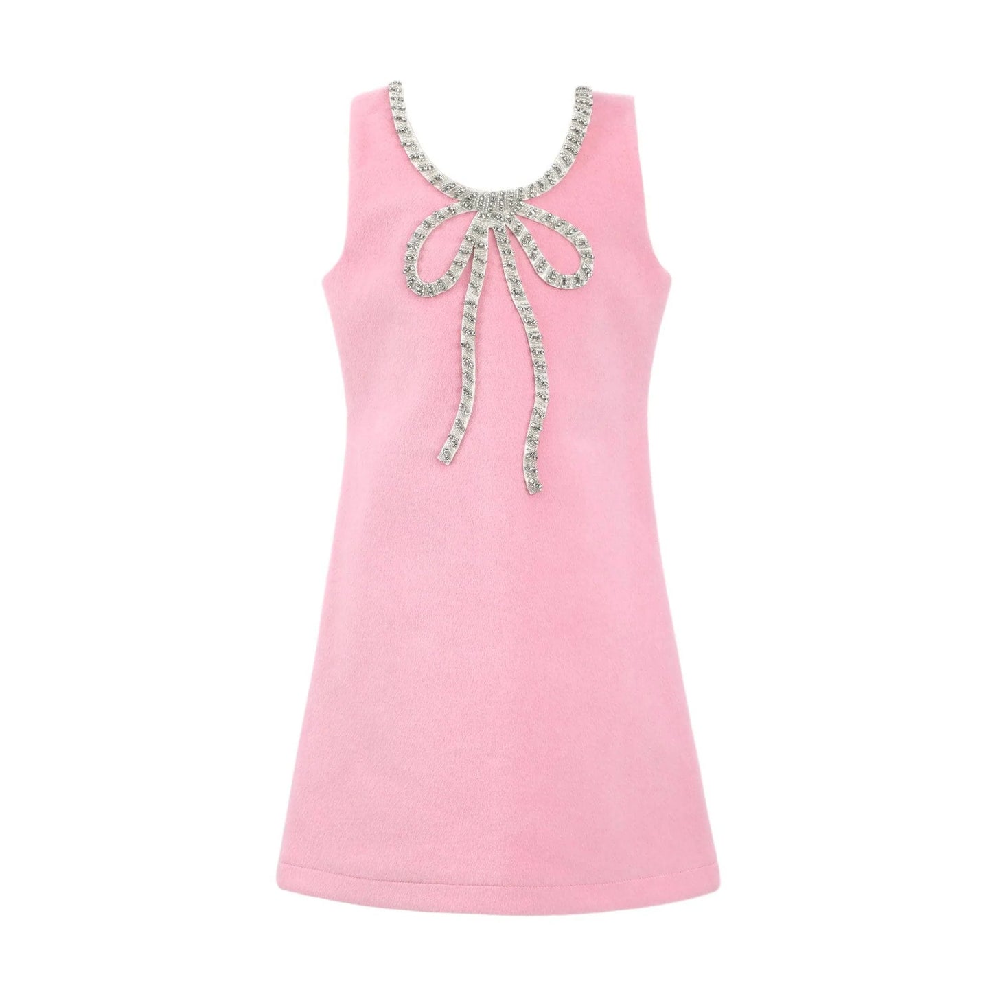 velvet bow princess dress