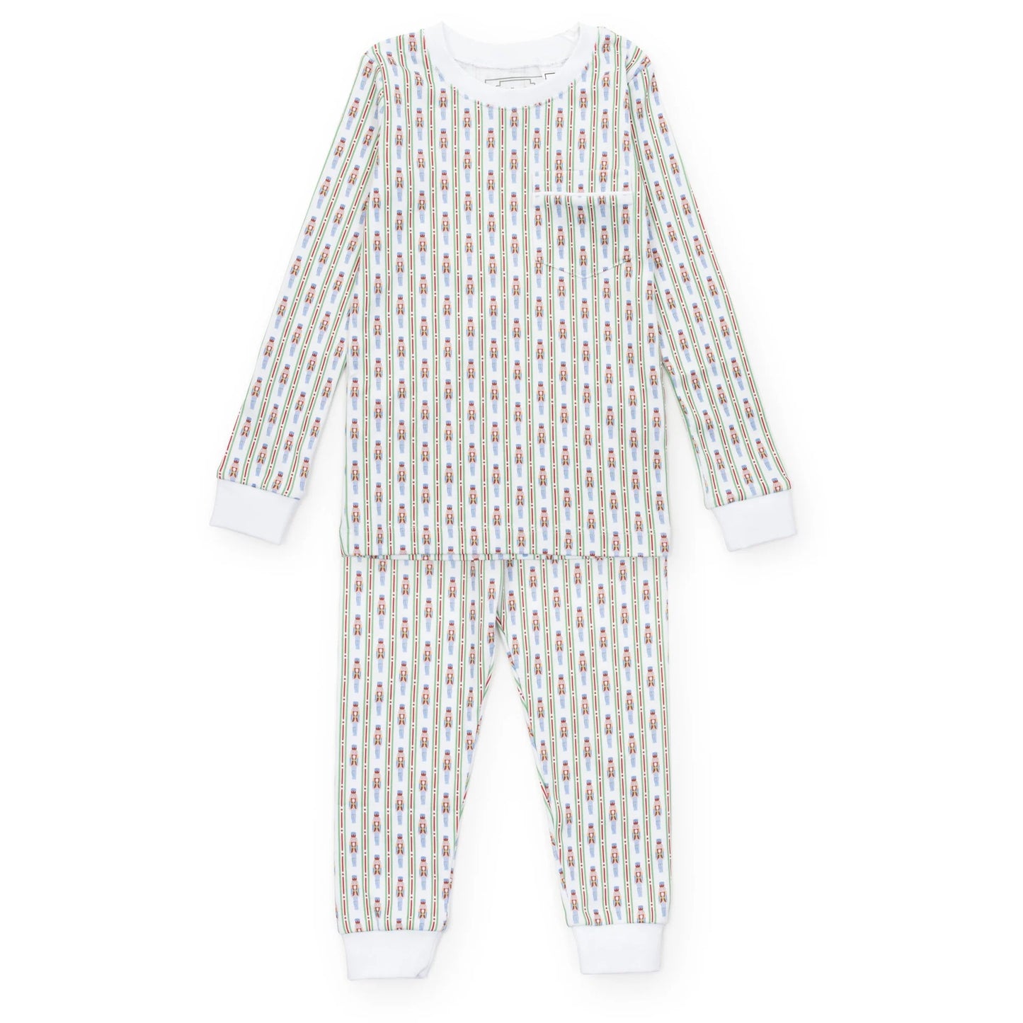 Boys 2pc pajama set with piped pocket