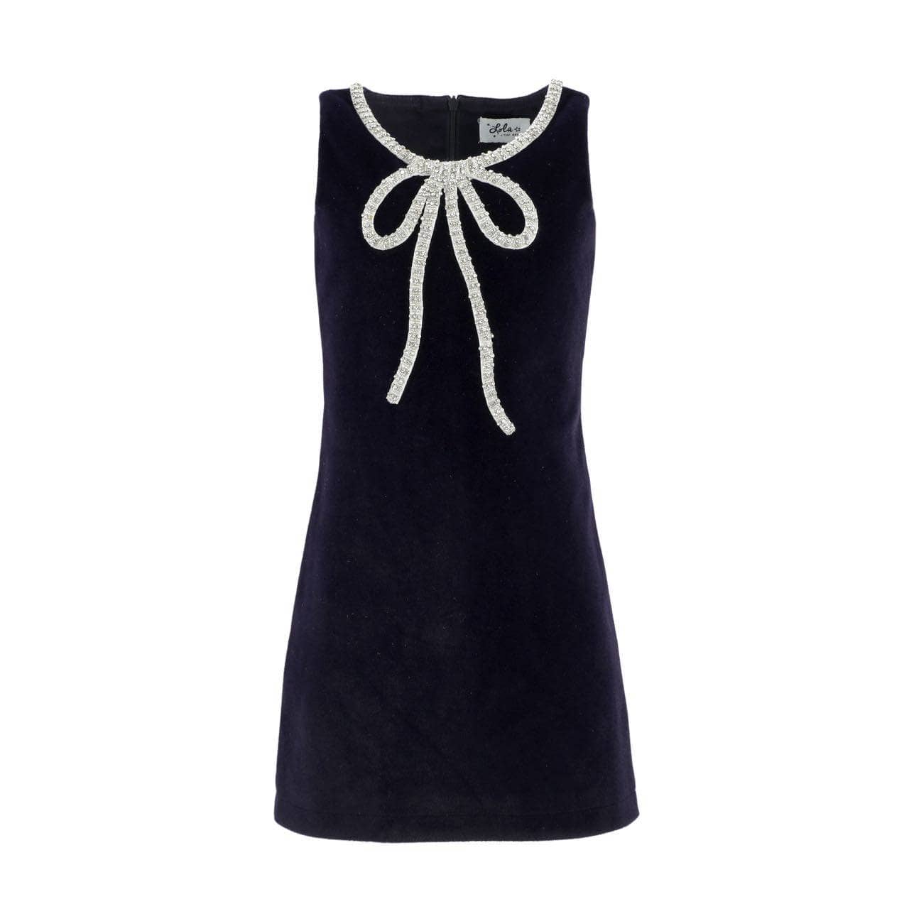 velvet bow princess dress